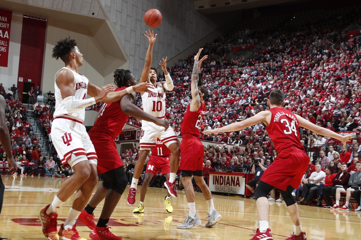 Indiana guard Rob Phinisee has had a hard time staying healthy, but he carried the Hoosiers to an overtime win over Nebraska. (Mandatory credit: USA TODAY SPORTS)